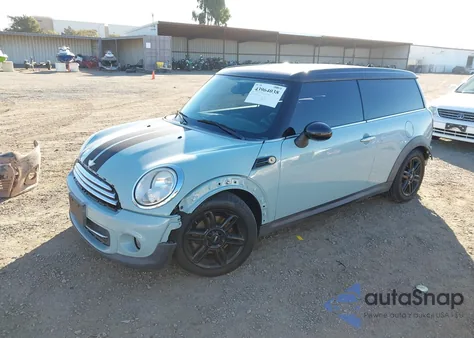 2012 Mini Cooper Clubman z USA, uszkodzony, nr VIN WMWZF3C56CT489146